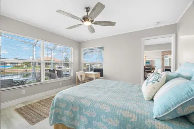 New! Pool Home on Canal with Private Dock + Sunsets