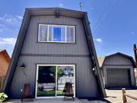 Plug in to the peace, joy, and Zen at this modern Modified A-Frame Cabin!