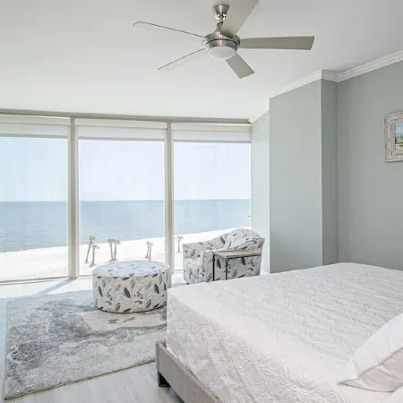 Direct Beachfront 5th. Floor center unit with Million Dollar Views. Seabreeze.