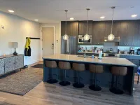 4 bedroom 3 bath with hot tub right on the mountain at Big Sky