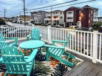 Pvt West Facing Deck-Pro Design-AC-Beach Access