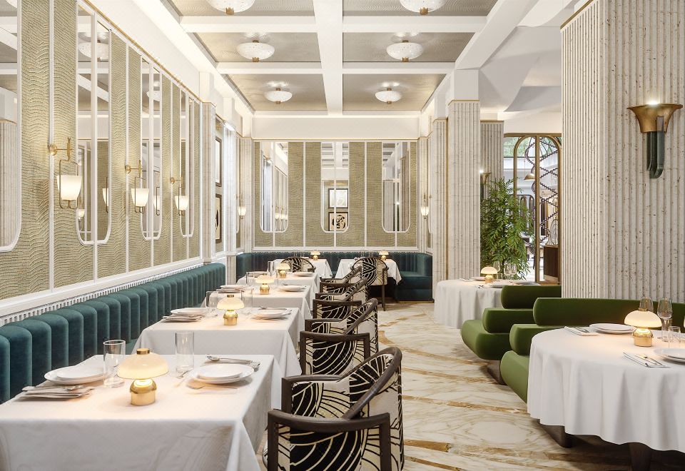 [만다린 오리엔탈 비엔나의 럭셔리한 인테리어]