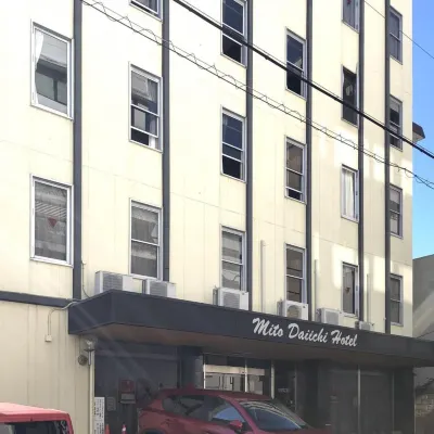 Mito Daiichi Hotel Honkan Hotel in zona 千波湖遊歩道