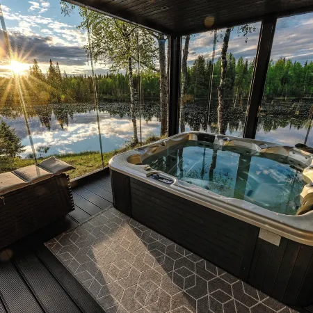 Exclusive Villa Wikkelä Ranua with Sauna & Jacuzzi
