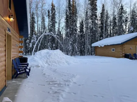 Arctic Cabin in North Pole, Alaska