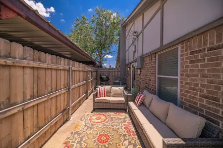 Right at Home-Uptown Place with gated yard and covered parking