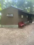Cute cabin in the woods