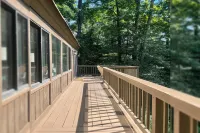 Cozy Fireplace and Scenic Wooded Views - Charming Cabin Retreat