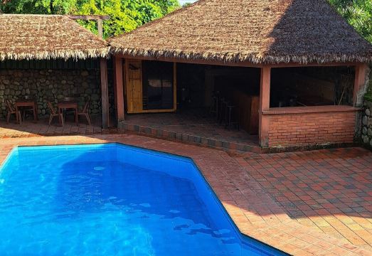 카바냐스 라 모니타 야외 공간