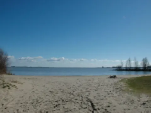 Boat in Volendam Near Marina Museum