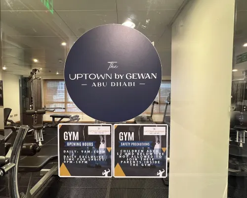 Uptown Hotel Apartments Abu Dhabi by Gewan Freizeit und Erholung Photos
