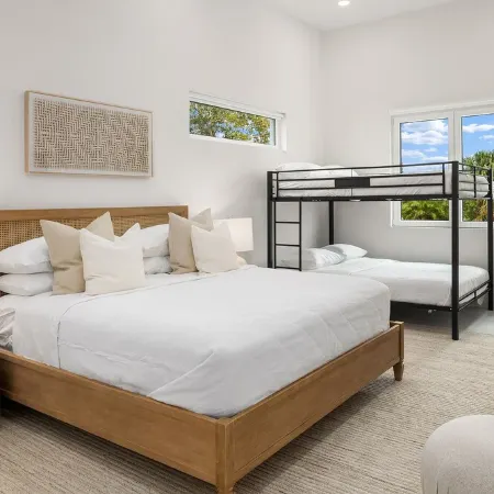 Milos Beach House-New Luxe Haven Steps from Beach -New Rooftop Pool 36 FT Long