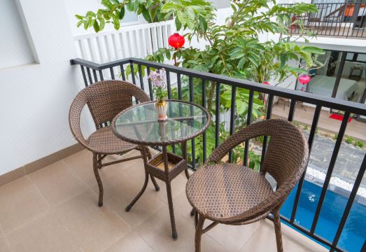 마이 안 부티크 빌라 수영장 또는 조식 장소