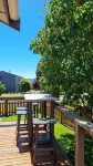 The Bach in old Wharewaka well located for a fabulous lake holiday.