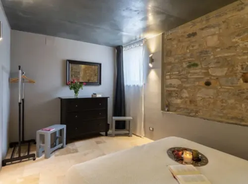 Apartment old and modern perfectly combined.