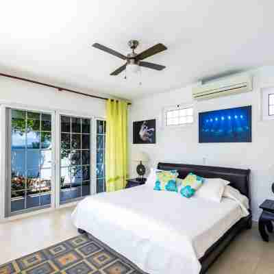 Luxury oceanfront villa, full AC private pool, direct ocean access, great diving Rooms