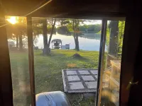 Spacious cabin right on the lake, perfect for your next family vacation!