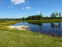 House With An Unique Gathering Of Hunting Trophies. View Of The Pond & Village Hôtels à : Savsjo