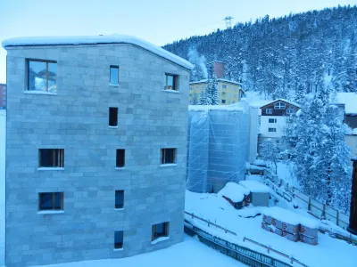 Beautiful luxury apartment in the center of St. Moritz with private parking