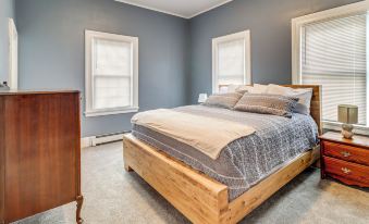 1 Block to Downtown Adrian: Spacious Home!