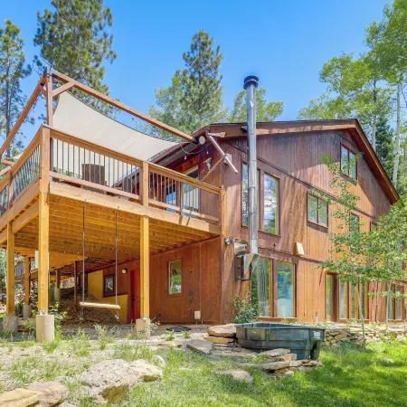 Home w/ Hot Tub: 5 Mi to Angel Fire Bike Park
