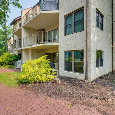 Steps to Shore: Scenic Big Boulder Lake Condo!