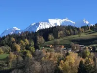 Two-room apartment with Mont Blanc view 孔布盧住宿飯店