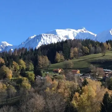 Two-room apartment with Mont Blanc view