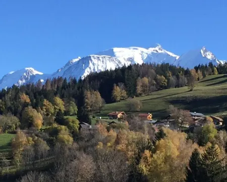 Two-room apartment with Mont Blanc view Hotels in Combloux
