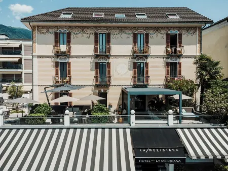 Hotel la Meridiana, Lake & Spa Отели рядом с достопримечательностью «I Love Ascona Sign»