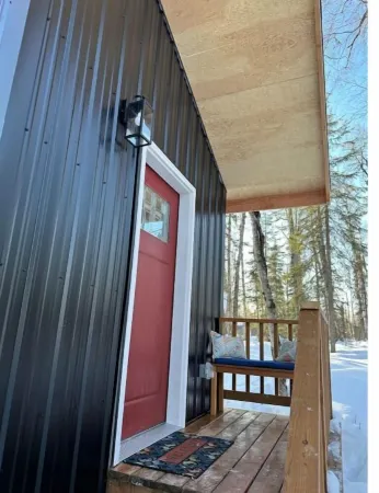 Talkeetna Tiny House Cabin Dragonfly Fire-pit/ski/bike/multi-use trails Отели в г. Матануска-Суситна