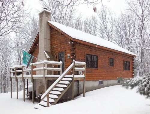 Poconos Log Cabin Getaway