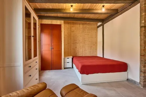 Red apartment