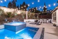 Designer Oasis Home with Pool & Spa - 5 Bedrooms