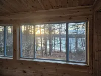 5 bed 4 bath in the Basin of Sebago Lake with 200 ft. of shared beach frontage