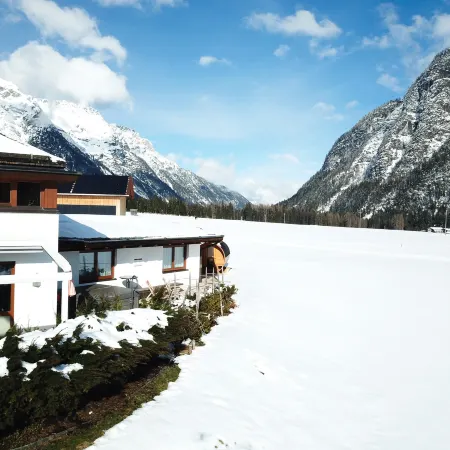 Chalet Leutasch with Ski Trail & Mountain Views