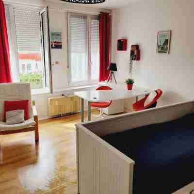 Appart Cosy Brest (La gare) vue mer Rooms