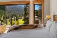 MTNLUX One of a Kind Fire Tower in Big Sky with hot tub & fitness/game room.