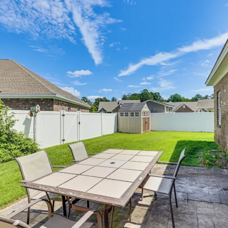 5 Mi to Rocky Mount Mills: Modern Retreat w/ Patio