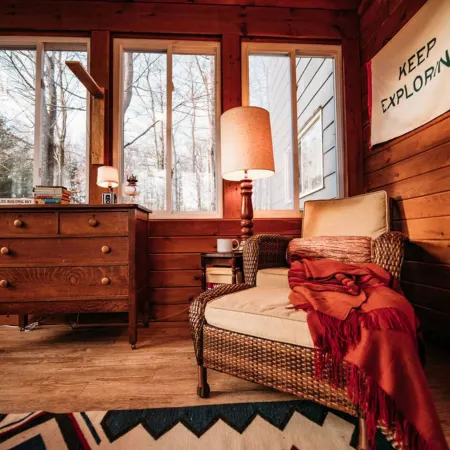 Lake Escape with 4-Season Porch & Charm