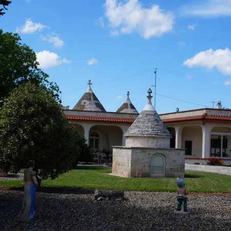 Historic villa with trulli in Valle D'itria surrounded by nature