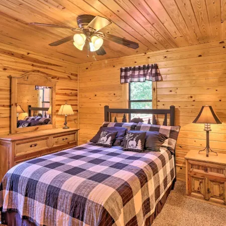 Peaceful Cabin w/ Deck + Scenic Mtn Views!