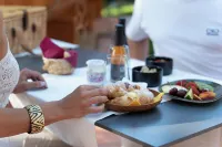 Rifugio DiVino Dormire in Una Botte - Wine Barrel Stay Near Rome - breakfast
