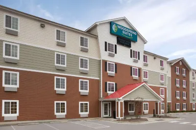 WoodSpring Suites Raleigh Northeast Wake Forest Hotels near Banter by Piercing Pagoda