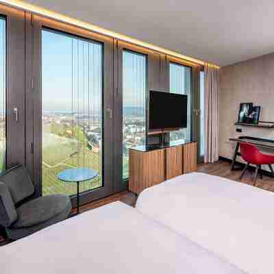 Radisson Blu Hotel at Porsche Design Tower Rooms