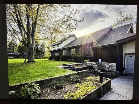 Road America Adjacent Lake House with indoor pool