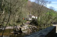 Cottage by the East Lyn River in the heart of Exmoor National Park near Lynmouth