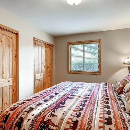 Cozy Creekside Condo (ground level, end unit)