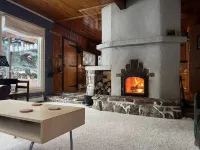 Streamside dream with hot tub