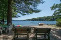 Ellis -Lakeside Cabin on Beach Pond with Wood Fired Finnish Sauna Hotels in Voluntown